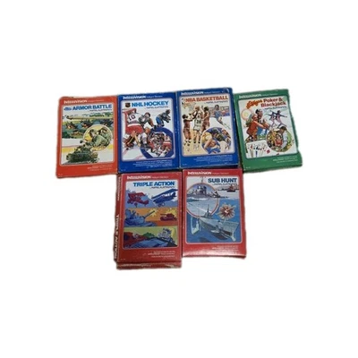 Intellivision Lote de 6 Cartuchos de Juego Imagic  Foto 1 de 4