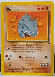 Pokemon TCG - RHYHORN - 61/64 - Jungle - Picture 1 of 2
