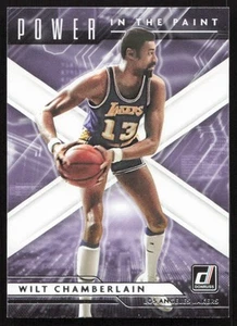 2021-22 Donruss Power in the Paint Wilt Chamberlain Los Angeles Lakers #1 - Picture 1 of 2