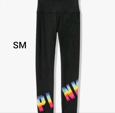 LEGGINGS TALLA PEQUEÑOS VICTORIA'S SECRET VS ROSA ARCO IRIS OMBRE Foto 1 de 3