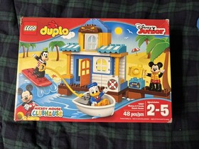 Lego Duplo Mickey and Friends Beach House - Includes Extras