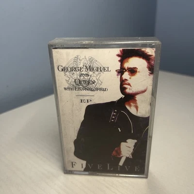 George Michael & Queen - With Lisa Stansfield - Five Live EP - Cassette Tape - Image 1 of 3
