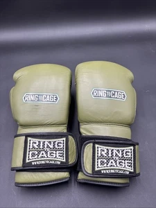 Ring To Cage 20oz Foam Gloves Safety Strap for Muay Thai MMA Kickboxing - Picture 1 of 23