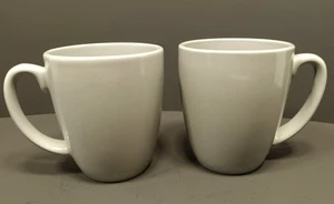 Corelle Stoneware Mugs Lite Gray Set of 2 - Picture 1 of 8