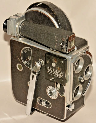 CUERPO DE CÁMARA DE CINE PAILLARD BOLEX H16 DE COLECCIÓN CON BUSCADOR PARA PIEZAS O REPARACIÓN. Foto 1 de 4