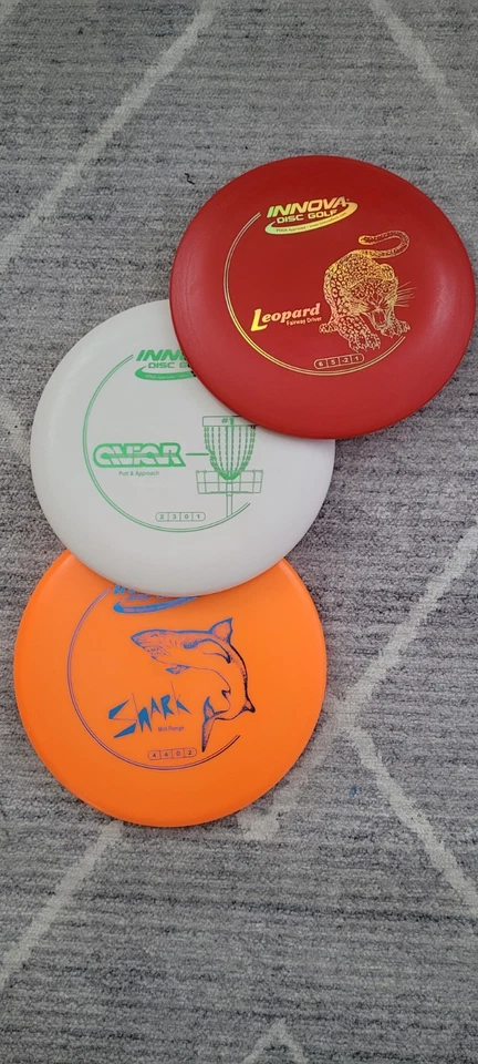 НОВЫЙ FRISBEE ДИСК ГОЛЬФINNOVA ПОСТРОИТЬ СВОЙ СОБСТВЕННЫЙ 3 УПАКОВКИ DX СТАРТОВЫЙ НАБОР  - Изображение 1 из 1