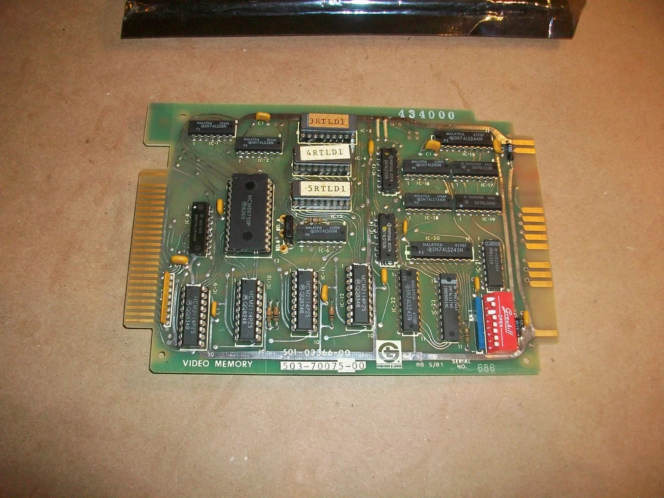 Giddings & Lewis Video Memory Module 503-70075-00    - Image 1 of 1