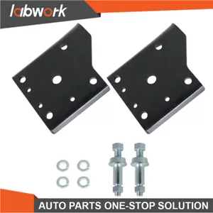 Labwork Multi Leaf Shock Plates Spring Anchor Bracket For 1968-1972 Camaro Nova - Picture 1 of 10