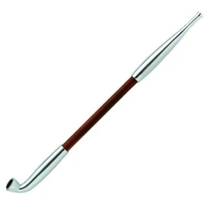 Japan EDO SAMURAI Kiseru Pfeife Smoking Pipe Japanese (Farbe Metall Silber 20 cm) - Bild 1 von 2