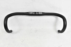 ITM SUPER OVER 300 ANATOMICA ALLOY DROP HANDLEBARS ROAD BIKE BLACK 31.8mm 46cm - Picture 1 of 4