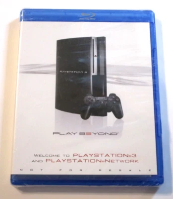 PS3 Blu-ray Disc Welcome to Playstation 3 & Playstation Network New Sealed - Image 1 of 2