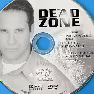 THE DEAD ZONE Season 1 DISC 3 DVD REPLACEMENT only - single Disc Only 1st First - Picture 1 of 4