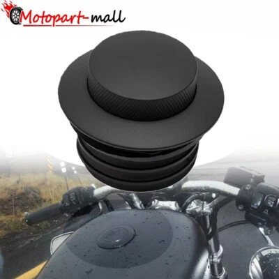 CNC Fuel Gas Cap Oil Tank Cover For Harley Sportster 883 1200 XL883 XL1200 48 72 - Image 1 of 4