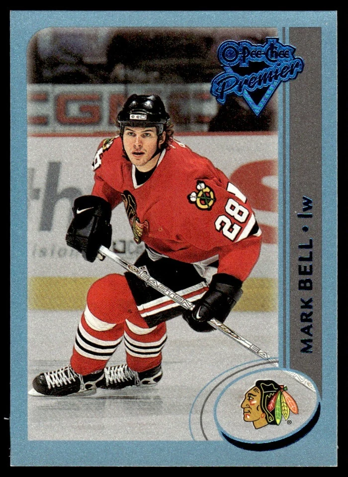 2002-03 Topps O-Pee-Chee Blue Line Mark Bell 033/500 Chicago Blackhawks #103 - Image 1 of 2