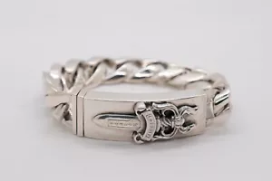 Chrome Hearts DAGGER Silver Bracelet 1997 - Picture 1 of 4