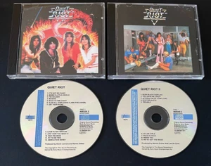 QUIET RIOT St + II cd Lot RANDY RHOADS House Of Lords ROUGH CUTT Paul Shortino - Picture 1 of 2