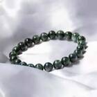 Natural Green Seraphinite Crystal Round Beads Reiki Jewelry Bracelet 7Mm Aaaa