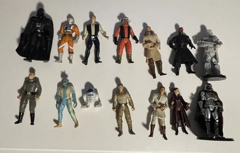 Star Wars Lucasfilm Action Figures 1995-2001 Kenner, Hasbro, Pick Yours! Cover