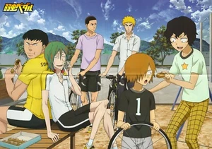 póster promocional Yowamushi Pedal Hamatora anime Makishima Yusuke Bonita proporción arte - Imagen 1 de 2