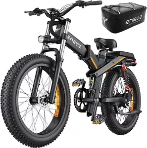 ENGWE-X24 8-Speed Triple Suspensions All-Terrain Dual-Battery E-folding Bike - Picture 1 of 20