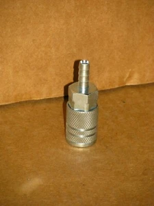 New 1/4" Industrial Interchange x 1/4" Hose Steel Coupler - Lot of 5 - Picture 1 of 4