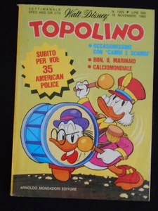 ***TOPOLINO N. 1303*** 16 NOVEMBRE 1980 CON BOLLINO  !!! - Bild 1 von 6