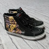 iron maiden vans shoes