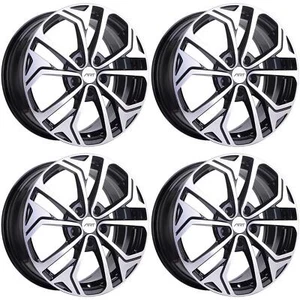 Set of 4 17in Black Alloy Wheel Rims for Toyota Avalon, OE46Z1O 5x114.3 5Lug - Picture 1 of 2