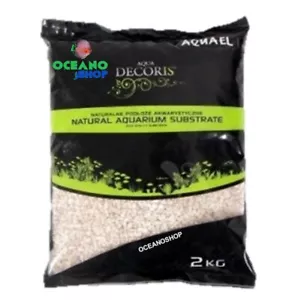 Grava fina blanca dolomita 2kg aquael para acuario pecera - Imagen 1 de 1