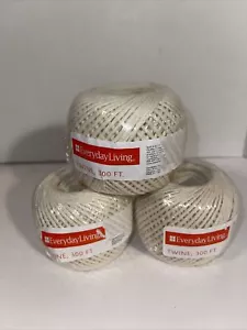 Everyday Living 300ft Twine Balls Lot Of 3 New - Picture 1 of 1