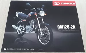 Folleto/folleto de motocicleta Qingqi QM125-2A 2006 - Imagen 1 de 2