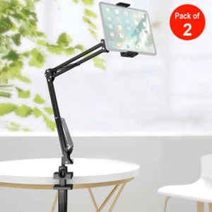 Amzer Folding Bracket Adjustable Holder Stand for 4 inch - 12.9 Inch - pack of 2 - Picture 1 of 10