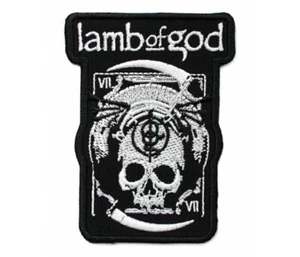Parche Lamb Of God - LoG Calavera American Groove Thrash Death Metal Banda Logo - Imagen 1 de 1