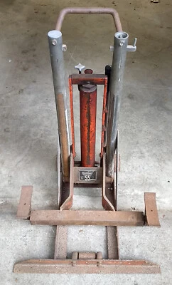 Винтажный гидравлический домкрат бампера 1950-х Hein-Werner «55» - Изображение 1 из 4