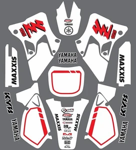 Graphics for Yamaha YZ 125 YZ125 1996-2001 Old School decals - Picture 1 of 1