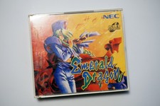 PC Engine CD Emerald Dragon Japan NEC SCD Rom2 game US Seller