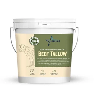 Beef Tallow - 100% Grass-Fed & Finished - Good for Cooking, Baking ~ 2 Pounds - Picture 1 of 4