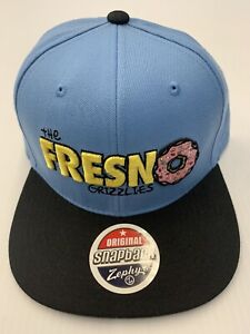 Fresno Grizzlies “The Simpsons Tribute” 2018 Snapback Hat MILB AAA NWT Rare!