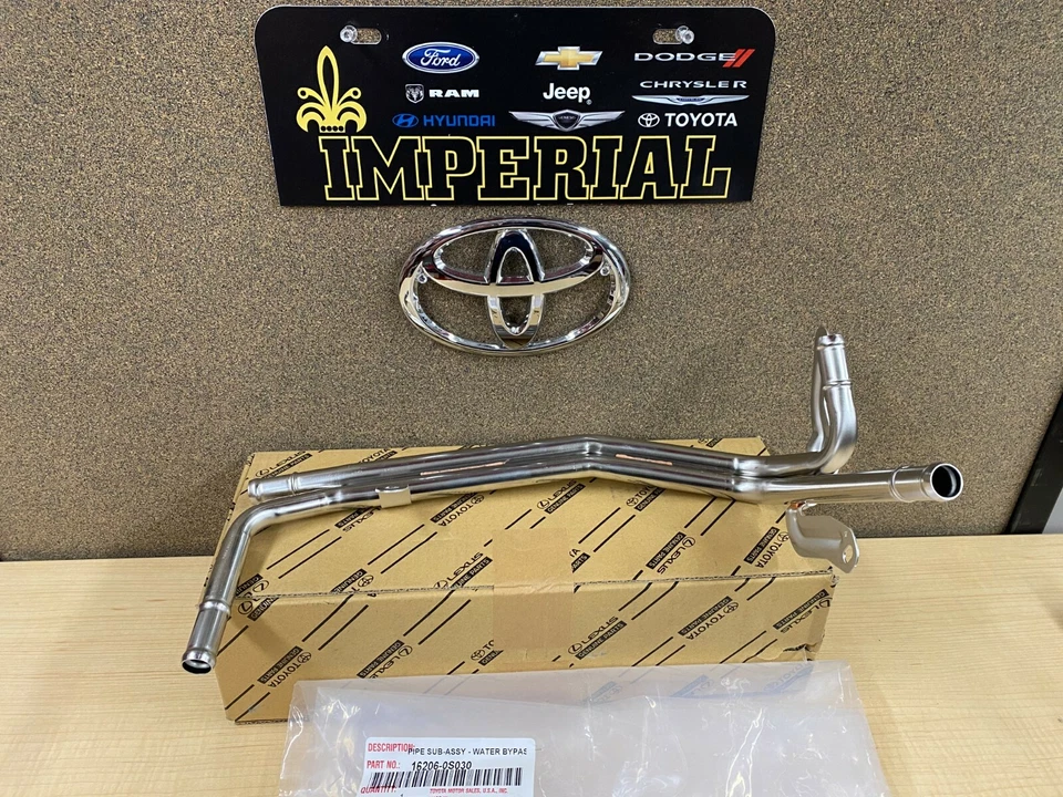 2007-2021 Toyota Tundra 5.7l Water Bypass Pipe Genuine OEM 162060S030