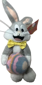 Warner Bros Looney Tunes anno aprile insetti coniglietto Pasqua mini sacchetto fagiolo peluche - con etichetta - Foto 1 di 23