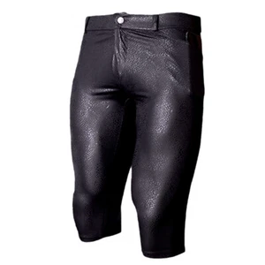 Leggings uomo pelle di serpente look pelle meggings capri pantaloni mezzo pantalone slim club - Foto 1 di 8