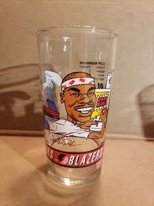 Vtg. '93-94’ Promo Glass Cliff Robinson Portland Trail Blazers Dairy Queen - Picture 1 of 5