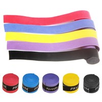 10pcs Stretchy Squash Wrist Sweat Band Absorb Anti-slip Grip Tape Over Grip Tape