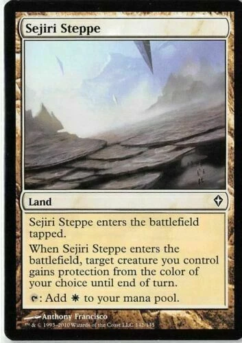 4 Sejiri Steppe - LP - Worldwake - mtg - x4 4x - Image 1 of 1