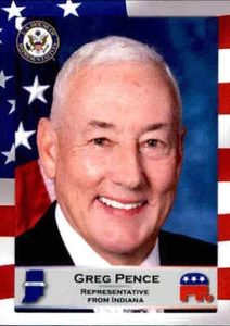 2020 United States Congress #256 Greg Pence Columbus Indiana Loyola University - Picture 1 of 2