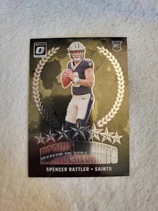 Panini Donruss Optic 2024 - Rookie Recluts Spencer Rattler #19 (RC) - Imagen 1 de 2