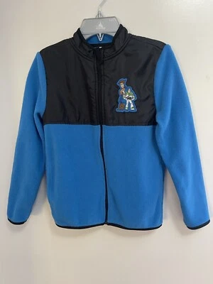 Disney Niños Niños Toy Story Woody Buzz Lightyear Acogedora Chaqueta Polar con Cremallera Azul 7 Foto 1 de 4