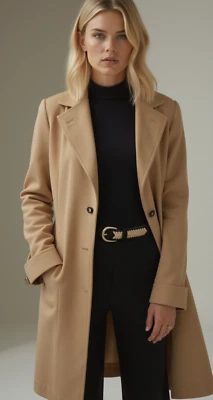 Women Black Faux Leather Gold Weave Braide Thin Waistband Belt Gold Buckle S M - Image 1 of 4