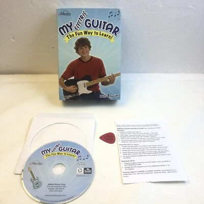 eMedia My Electric Guitar Adult Kids Win Mac CD ROM XP Vista 7 Learn Educational - Image 1 of 4