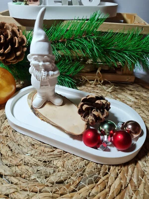 HANDARBEIT Stampo per colata di lattice stampo per colata di calcestruzzo calcestruzzo gufo nano in piedi (162)